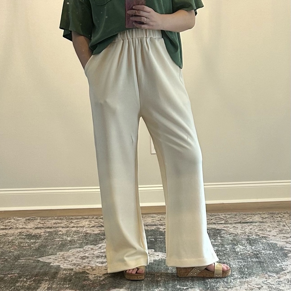 Cream Scubasoft Lounge Pants